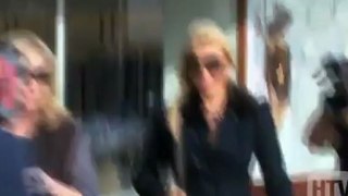 Paris Hilton And Kathy Hilton Go Shopping In Hollywood.