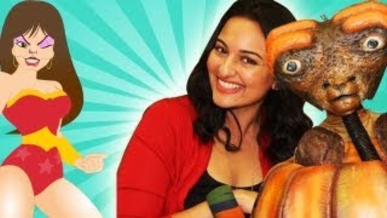 Sonakshi Sinha Promotes Joker with Aliens