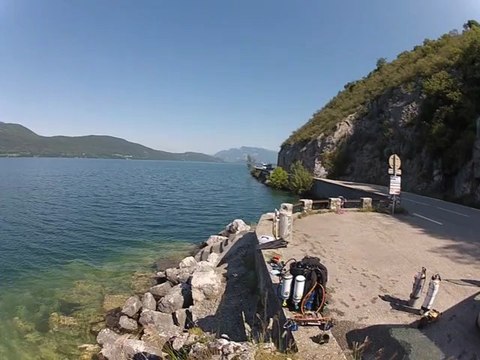 Lac du bourget plus grand lac de france deep ccr tartiflette team juin 2012