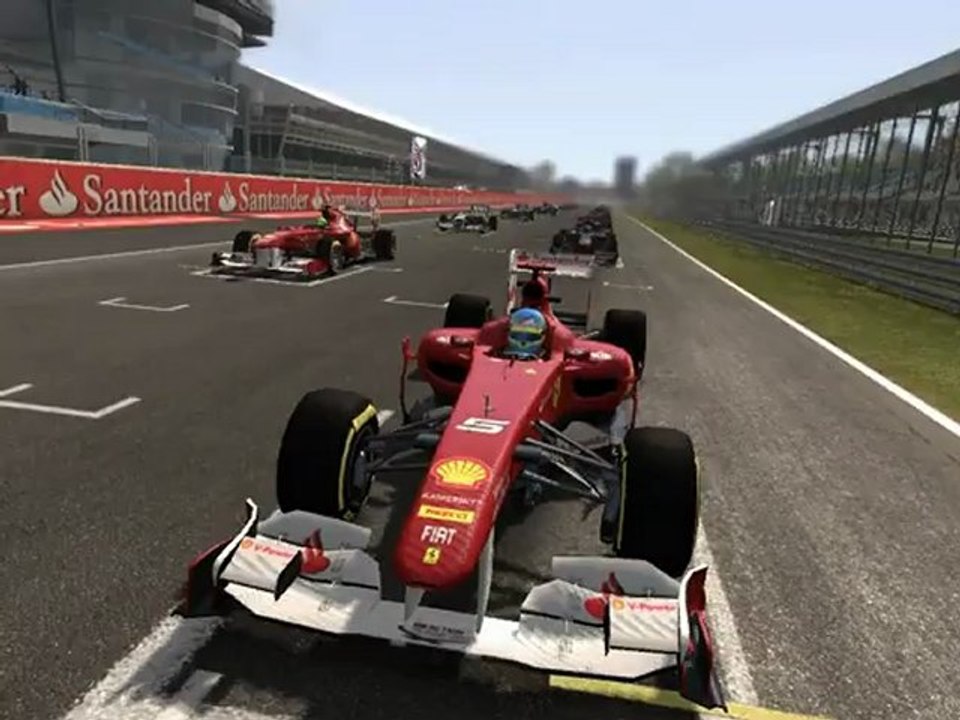F1 2011 - GP d'Italie - Départ