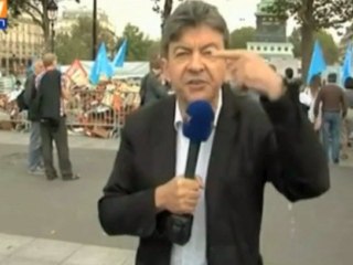 Mélenchon, inspecteur des travaux non finis du gouvernement