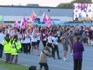 Jeux Paralympiques: la flamme allumée près de Londres