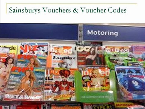 Sainsburys Voucher Codes