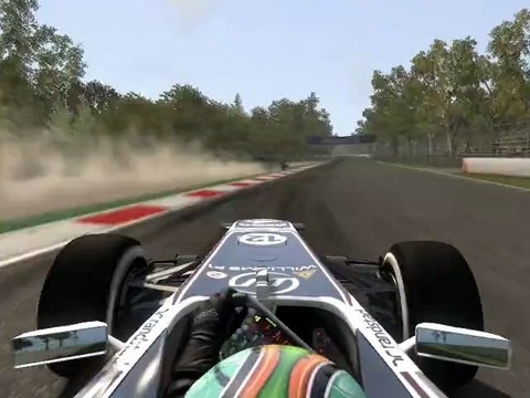 F1 2011 - GP d'Italie - Erreur de Webber