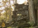 Cambodian temple gets a makeover