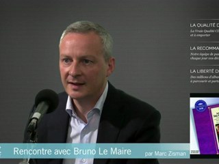 Rencontre avec Bruno Le Maire - Qobuz.com