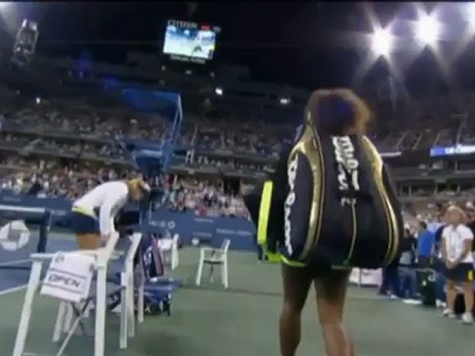 Us open: s.williams spielt den coco-rambo