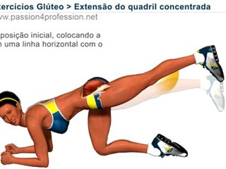 Extensão do quadril concentrada