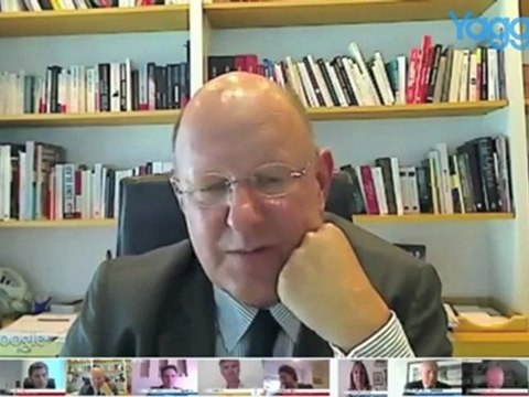 Yannick Barbe interviewe Rémy Pflimlin de France Télévisions