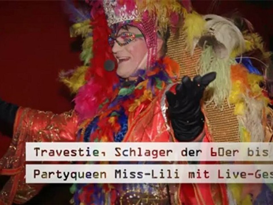 Travestiekunst Miss-Lili Die Party Queen www.Travestie-Kuenstler.de