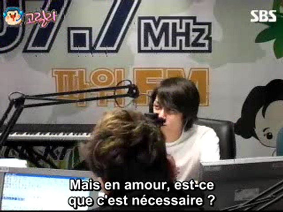 [VOSTFR] 22.07.10 Heechul raconte un de ses fantasmes amoureux