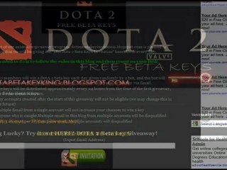 How to Get Free Dota Beta Keys?