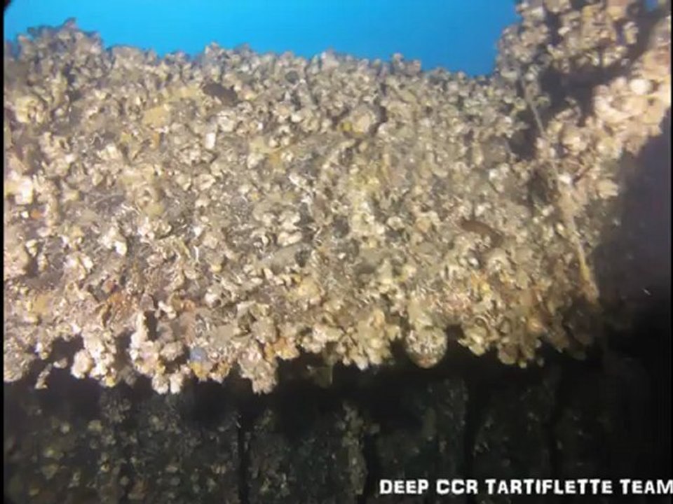 plongée profonde recycleur épave chaland labillon deep ccr tartiflette team