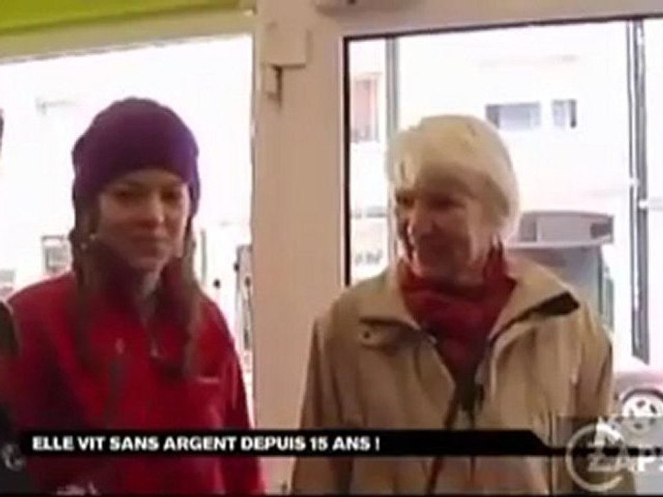 Elle vit sans argent depuis 15 ans !
