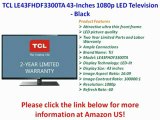 TCL LE43FHDF3300TA 43-Inches 1080p LED Television - Black