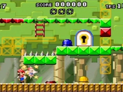 Mario vs. Donkey Kong - Monde 2+ : Donkey Kong Jungle+ - Niveau 2-6+