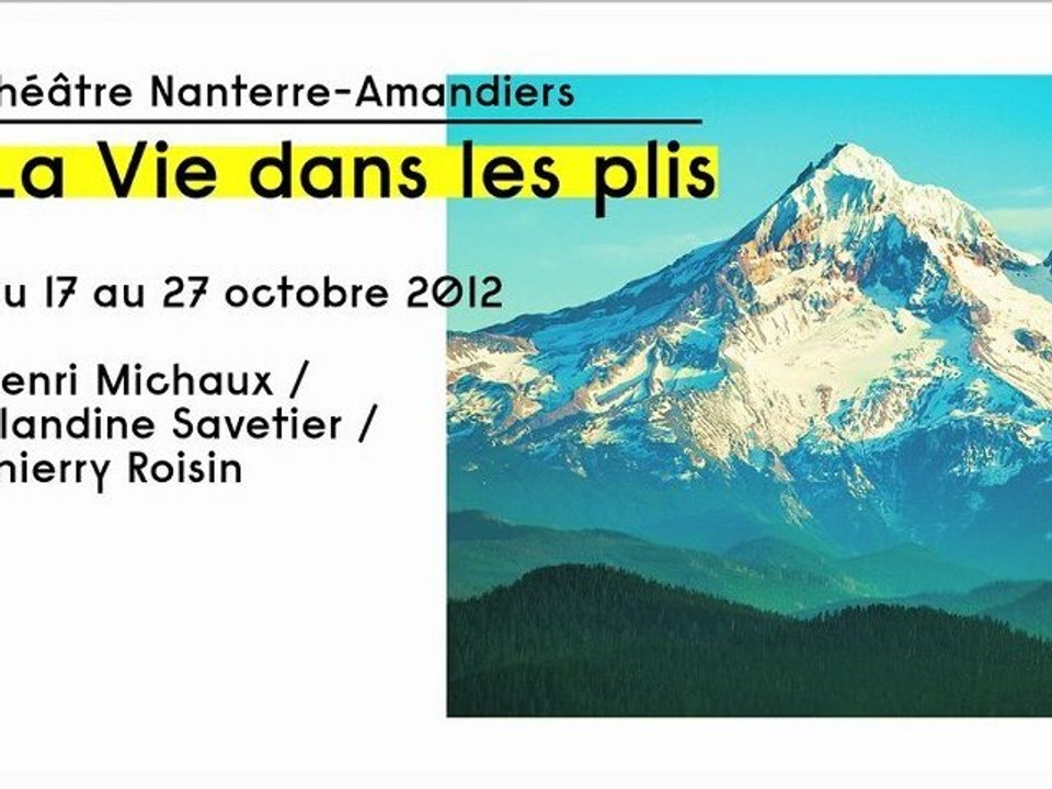 Bande annonce La Vie dans les plis