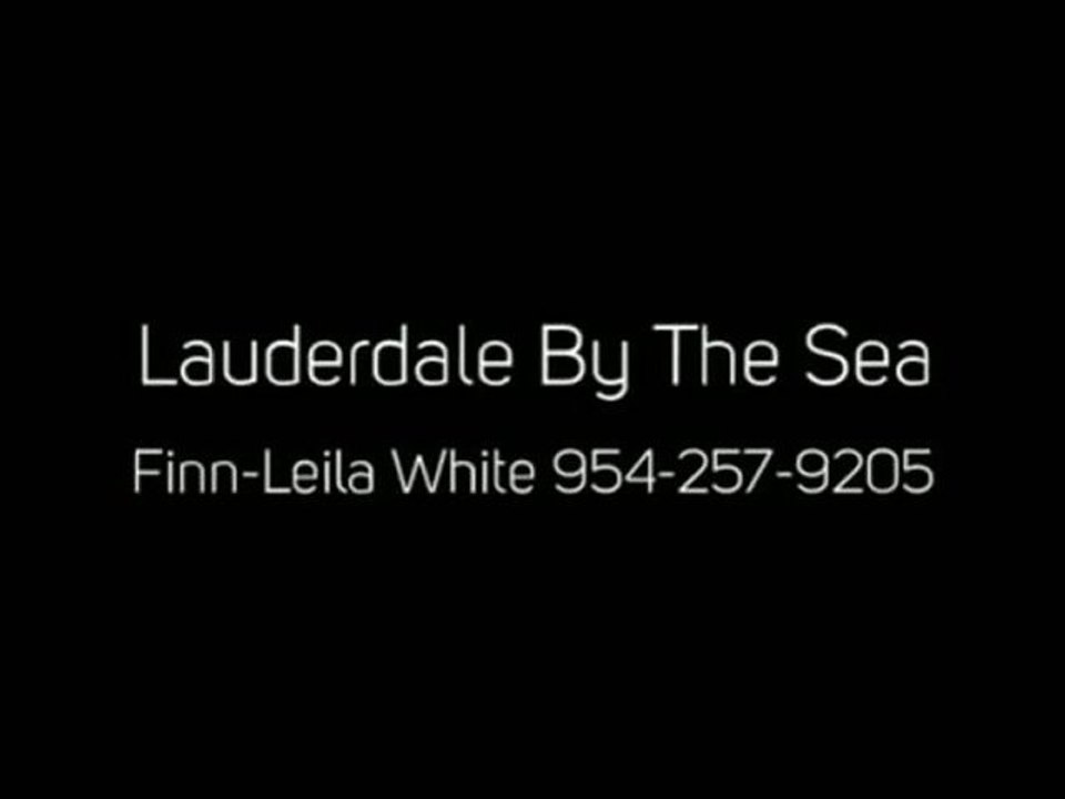 Fort Lauderdale Real Estate - Lauderdale By The Sea - Luxury TownHouse