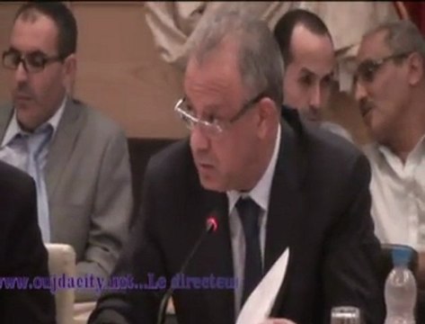 Mr Mohammed Mhidia wali de la region oriental / oujda - angad le proget de la direction de l'equipement