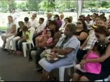 MISA CELEBRADA EL DIA DEL PADRE EN PARQUE CEMENTERIO PUERTA DEL CIELO