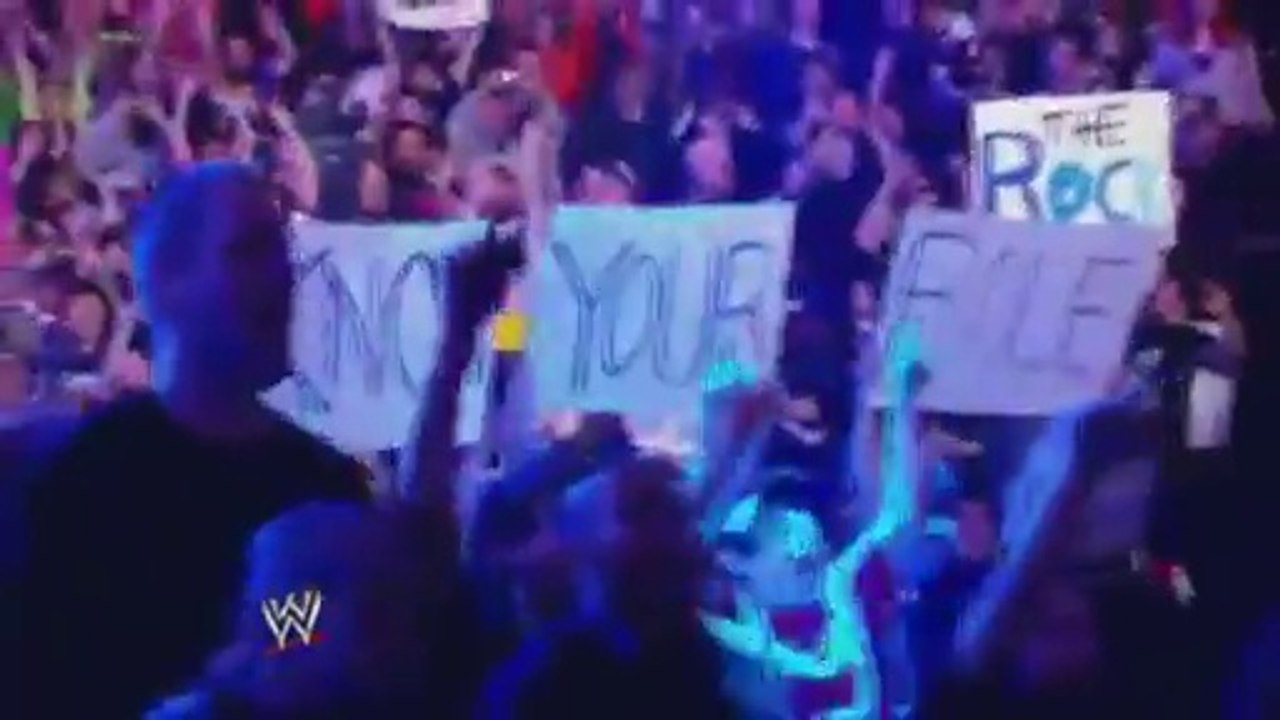 WWE John Cena VS The Rock Wrestlemania 28 Promo