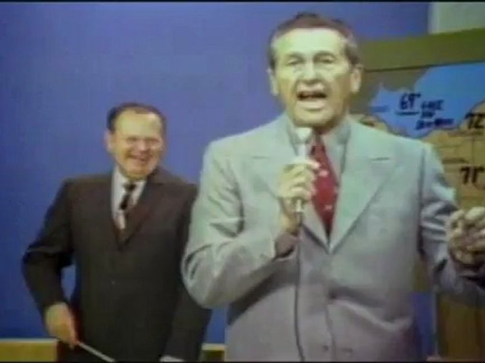 Wally Kinnan The Weatherman with Lawrence Welk