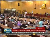 Mubarak Trial محاكمة مبارك : اشتباكات بين مؤيدي ومعارضي