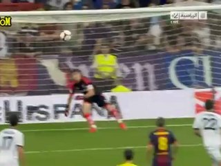 اهداف مباراة ريال مدريد وبرشلونه 29/8/2012