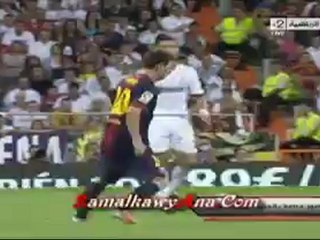 ملخص تحركات ميسي في اياب كأس السوبر الاسباني