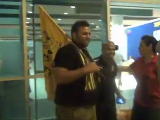 Αφιξη ΑΕΛ-Βέλγιο-Μπεμπέ-Ντεγκρά