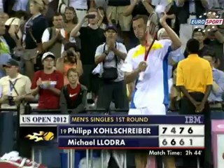Kohlschreiber vs Llodra: Seçmeler