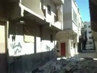 Syria فري برس  ريف دمشق  قصف سبينة_تدمير جراء القصف من الطائرة 28-8-2012 ج1