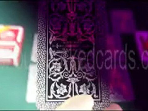 Luminous marked cards:Modiano-plasticate marked cards marked cards