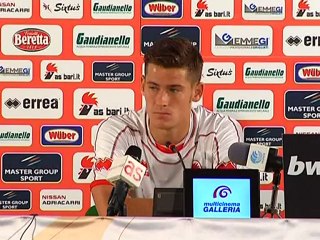 TG 29.08.12 Calcio, Attila Filkor si presenta: "A Bari darò il massimo"