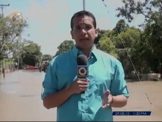 7 mil familias afectadas por crecida de río en Monagas