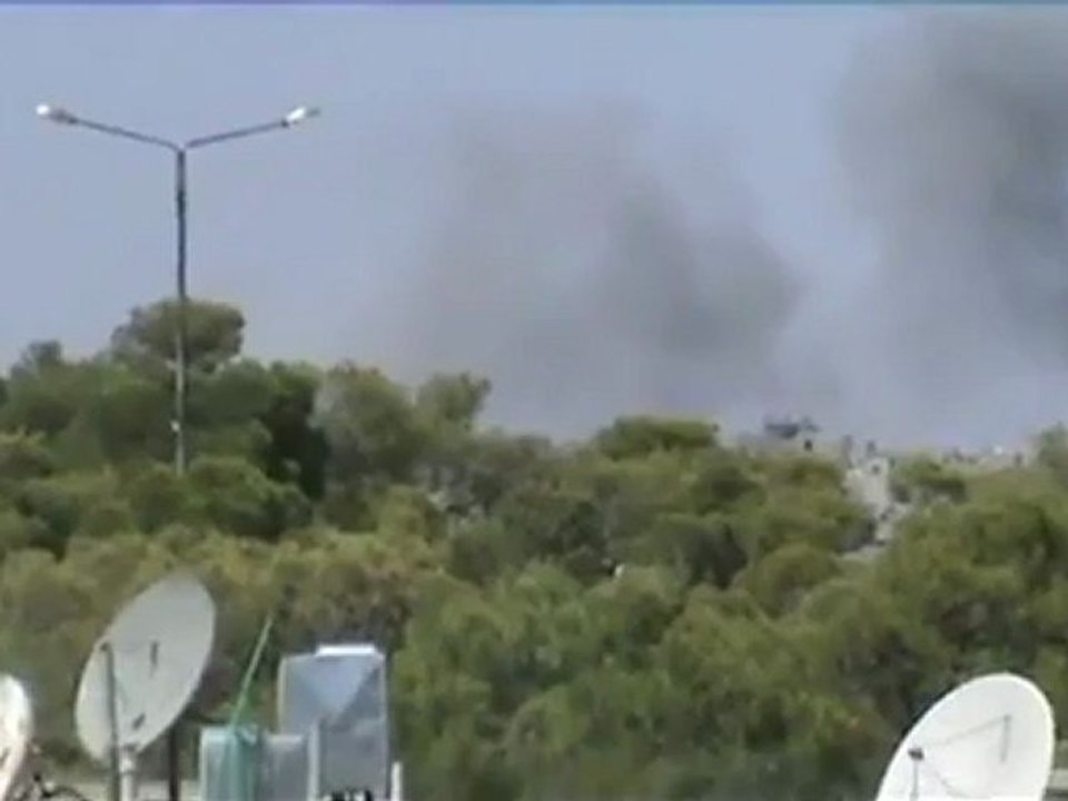 Syria فري برس  حلب-العرقوب_قصف بالطيران الحربي 29.8.2012