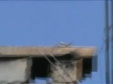 Syria فري برس  حلب-مساكن هنانو_قصف بالطيران الحربي 29.8.2012