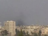 Syria فري برس  حمص الصامدة قصف صباحي على احياء المدينة 29 8 2012 ج1