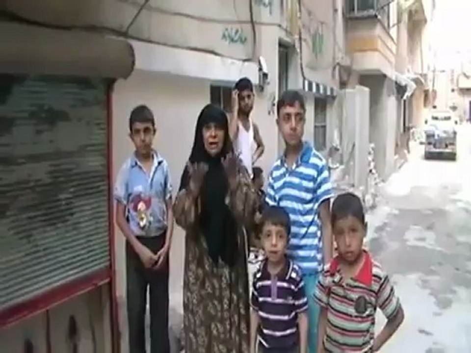 Syria فري برس  حلب السكري  معاناة أهالي الحي  29 8 2012