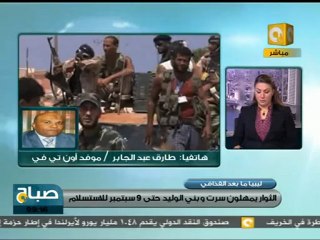 الثوار يمهلون مدن القذافي حتى التاسع من سبتمبر