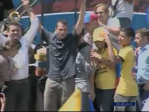 Así fue la asamblea de Capriles con los trabajadores de las industrias básicas de Guayana