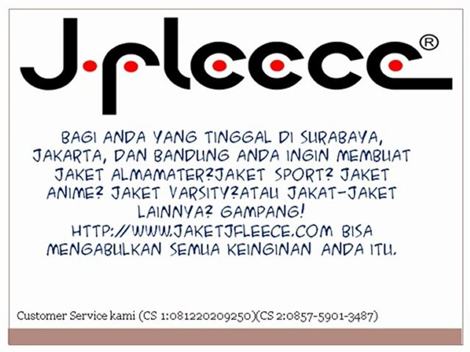 belanja jaket 2012 Surabaya