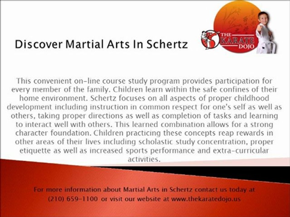 Benefits of Martial Arts In Schertz