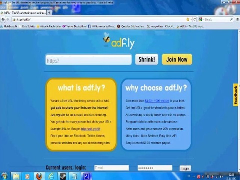 [TUTORIAL] Make easy Money adf.ly make money online