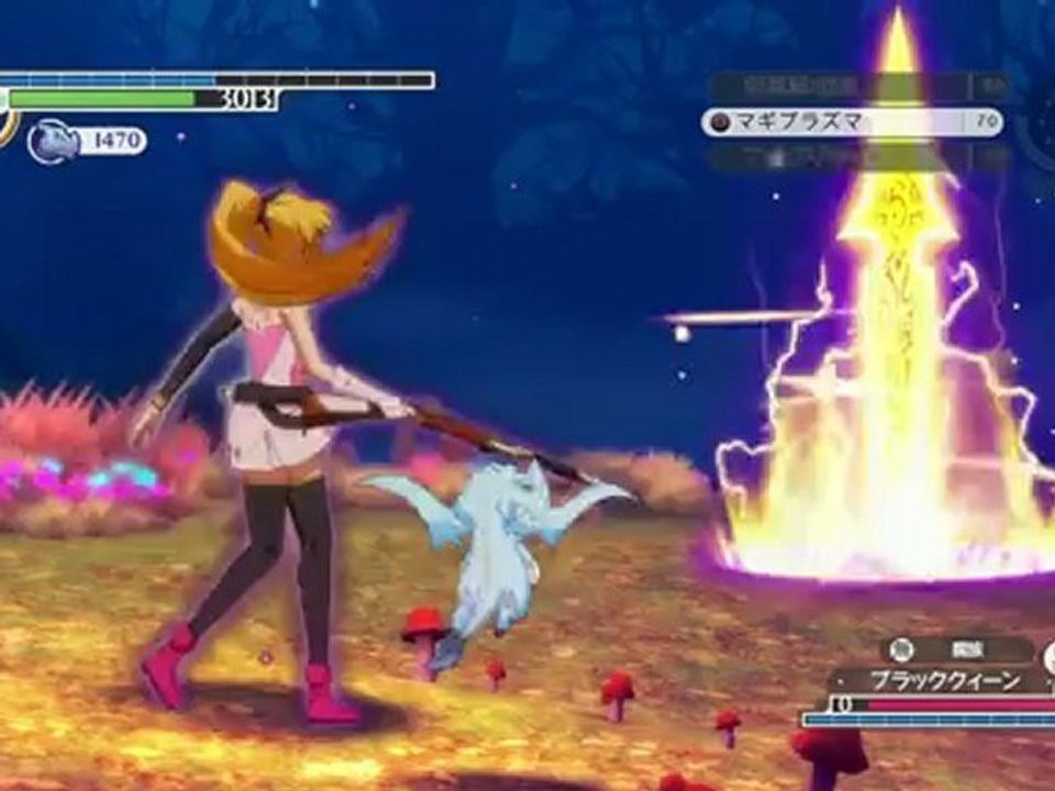 Toki to Towa (PS3) - Towa en combat