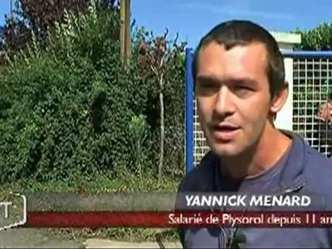 Reprise du travail à Plysorol (Fontenay-le-Comte)