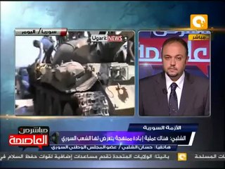 حسان الشلبي: هناك عملية إبادة يتعرض لها الشعب السوري