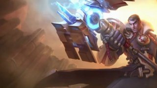 League of legends Login themes - Jayce, the Defender of Tomorrow [HQ]