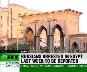 Download Video: Russian students to be deported out of Egypt