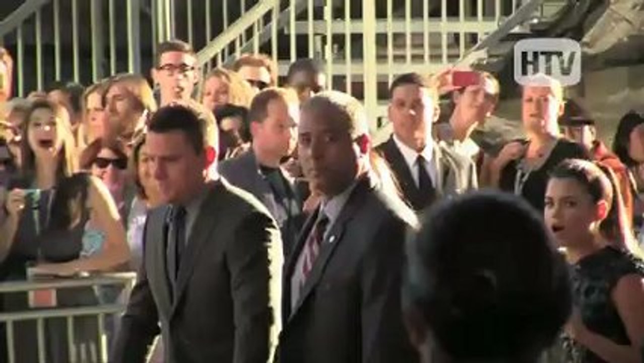 Channing Tatum Arrives At The Magic Mike Premiere.